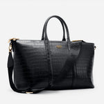 Load image into Gallery viewer, Golden Concept - Leather Bags - Weekend Bag (Croco Embossed)

