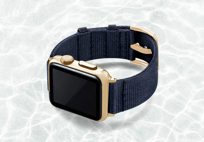 Meridio - Apple Watch Strap - Tide Collection - Blue Marine