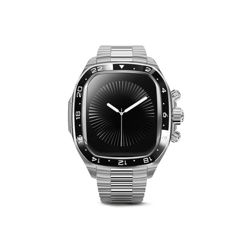 Apple Watch 錶殼 / CRCS46 銀色/黑色