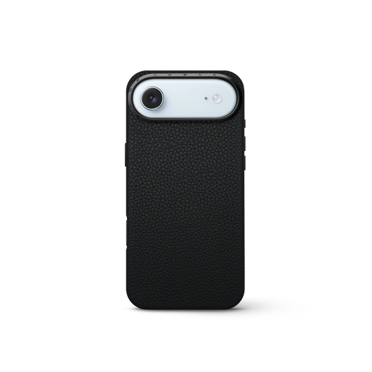 iPhone Case 17 - Full-Grain Leather - Black