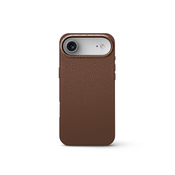 iPhone Case 17 - Full-Grain Leather - Chestnut