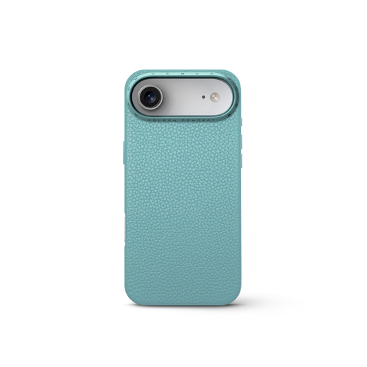 iPhone Case 17 - Full-Grain Leather - Sky