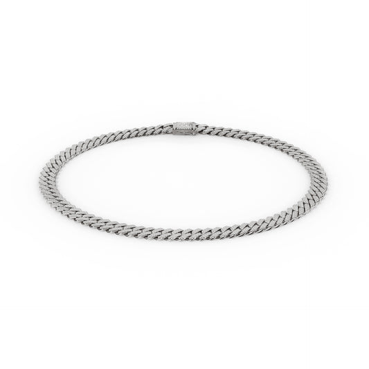 純銀古巴頸鏈:Golden Concept 奢華男士之選