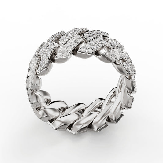 純銀古巴戒指:Golden Concept 極致工藝