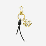 Load image into Gallery viewer, Leather Accessories - Keychain - Rope Gold