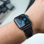 將圖片載入圖庫檢視器 Meridio - Apple Watch 皮革錶帶 - Nappa 系列 - 墨水
