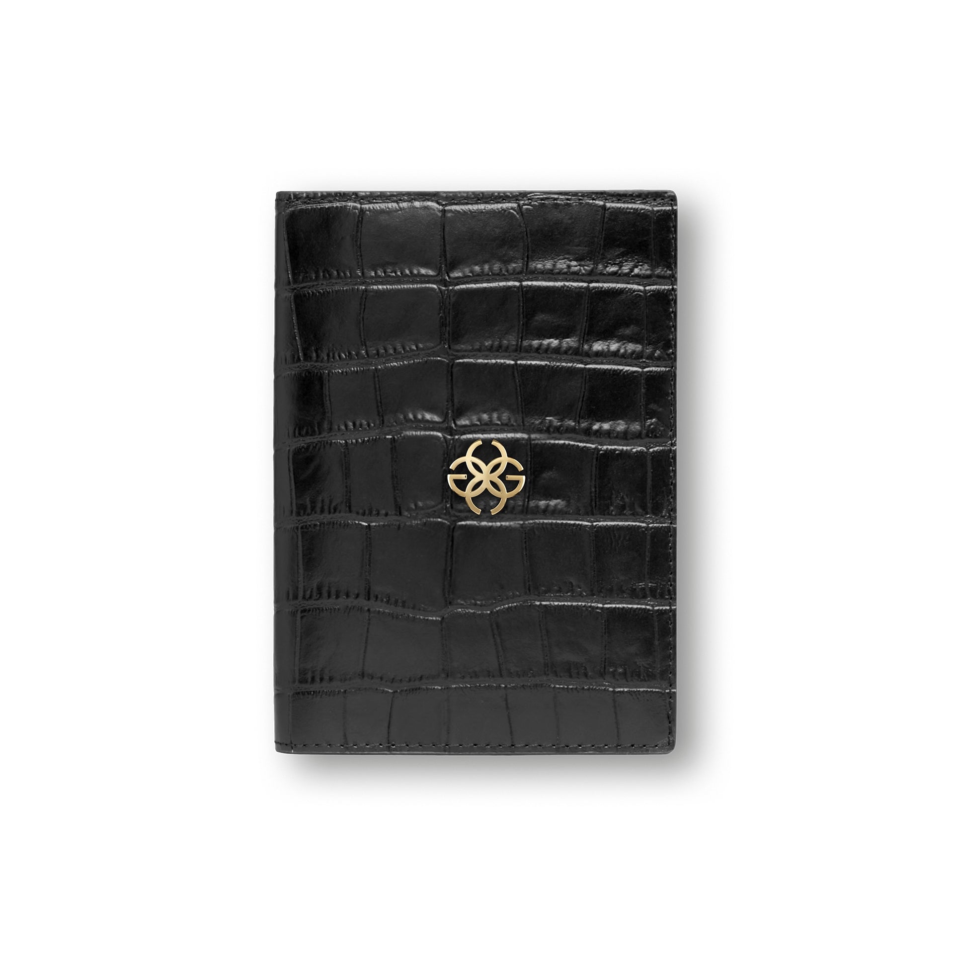 Golden Concept - Leather Accessories - Passport holder (Croco Embossed)