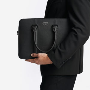 Golden Concept - Leather Bags - Briefcase (Saffiano Leather)
