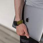 将图片加载到图库查看器，Meridio - Apple Watch 皮革表带 - 防弹系列 - Hope
