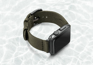 Meridio - Apple Watch Strap - Tide Collection - Green Island