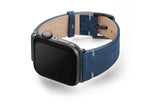 Load image into Gallery viewer, Meridio - Apple Watch Leather Strap - Vintage Collection - Arctic Night
