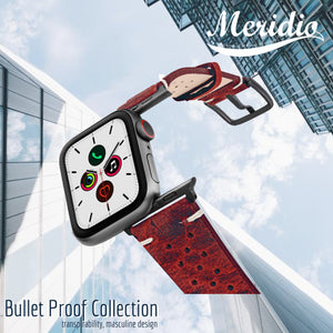 Meridio - Apple Watch Leather Strap - Bullet Proof Collection - Promise