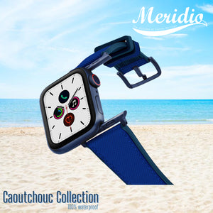 Meridio - Apple Watch Strap - Caoutchouc Collection - Deep Ocean