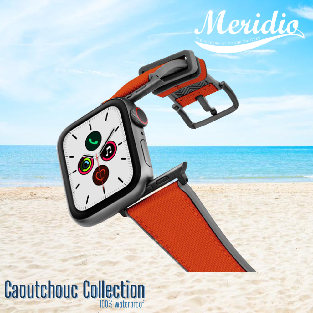 Meridio - Apple Watch 表带 - Caoutchouc 系列 - 龙虾