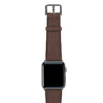 将图片加载到图库查看器，Meridio - Apple Watch 皮革表带 - Nappa 系列 - 栗色
