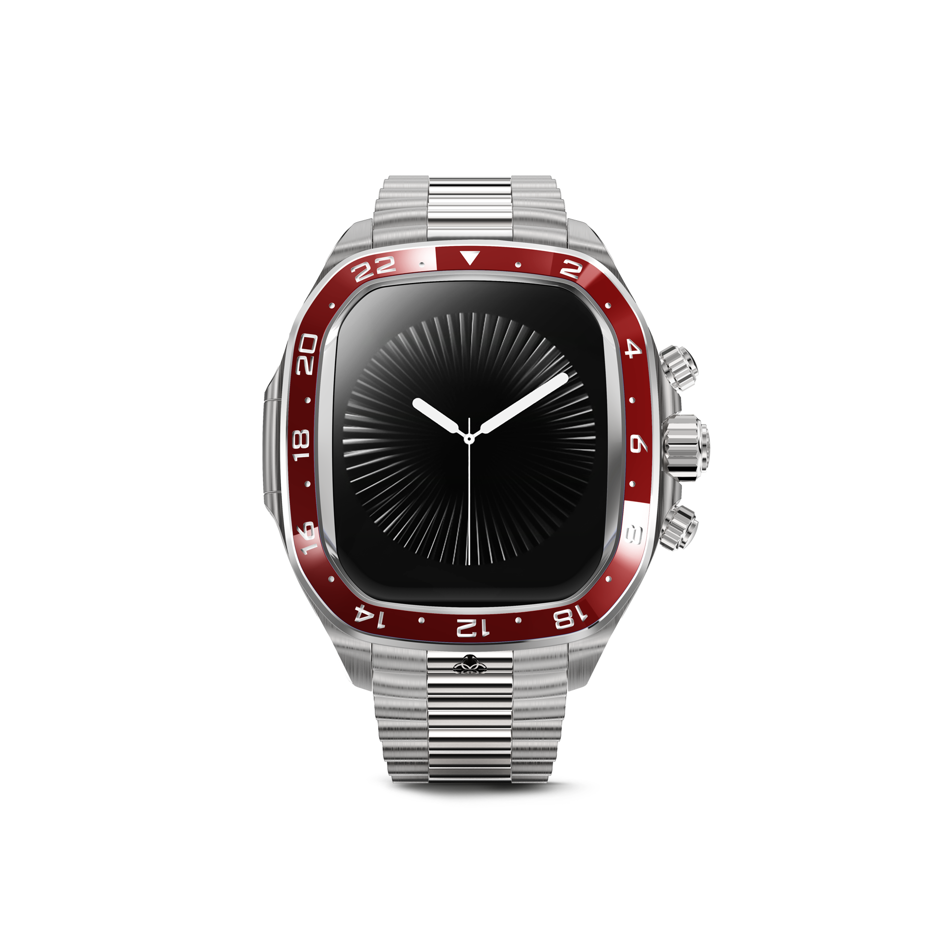 Crown Classic Sport Apple Watch Case Series 10 GOLDEN CONCEPT LUX AT LAST