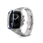 Load image into Gallery viewer, Apple Watch Case / CRCS46 Silver/Blue
