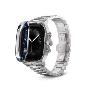 Apple Watch Case / CRCS46 Silver/Blue