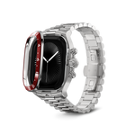 Load image into Gallery viewer, Apple Watch Case / CRCS46 Silver/Red
