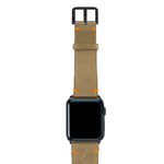 将图片加载到图库查看器，Meridio - Apple Watch 皮革表带 - 复古系列 - 干香草
