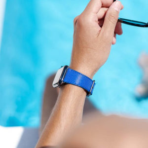 Meridio - Apple Watch Strap - Caoutchouc Collection - Deep Ocean