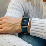 Load image into Gallery viewer, Meridio - Apple Watch Leather Strap - Nappa Collection - Denim
