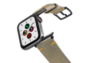 Meridio - Apple Watch Leather Strap - Vintage Collection - Dried Herb