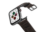 将图片加载到图库查看器，Meridio - Apple Watch 皮革表带 - Reptilia 系列 - 晚影
