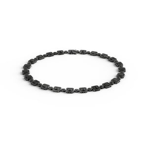 Necklace - Halo Black