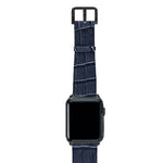 将图片加载到图库查看器，Meridio - Apple Watch 皮革表带 - Reptilia 系列 - Global Waters
