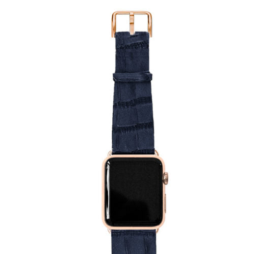 Meridio - Apple Watch Leather Strap - Reptilia Collection - Global Waters