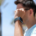 Load image into Gallery viewer, Meridio - Apple Watch Strap - Caoutchouc Collection - Gloomy
