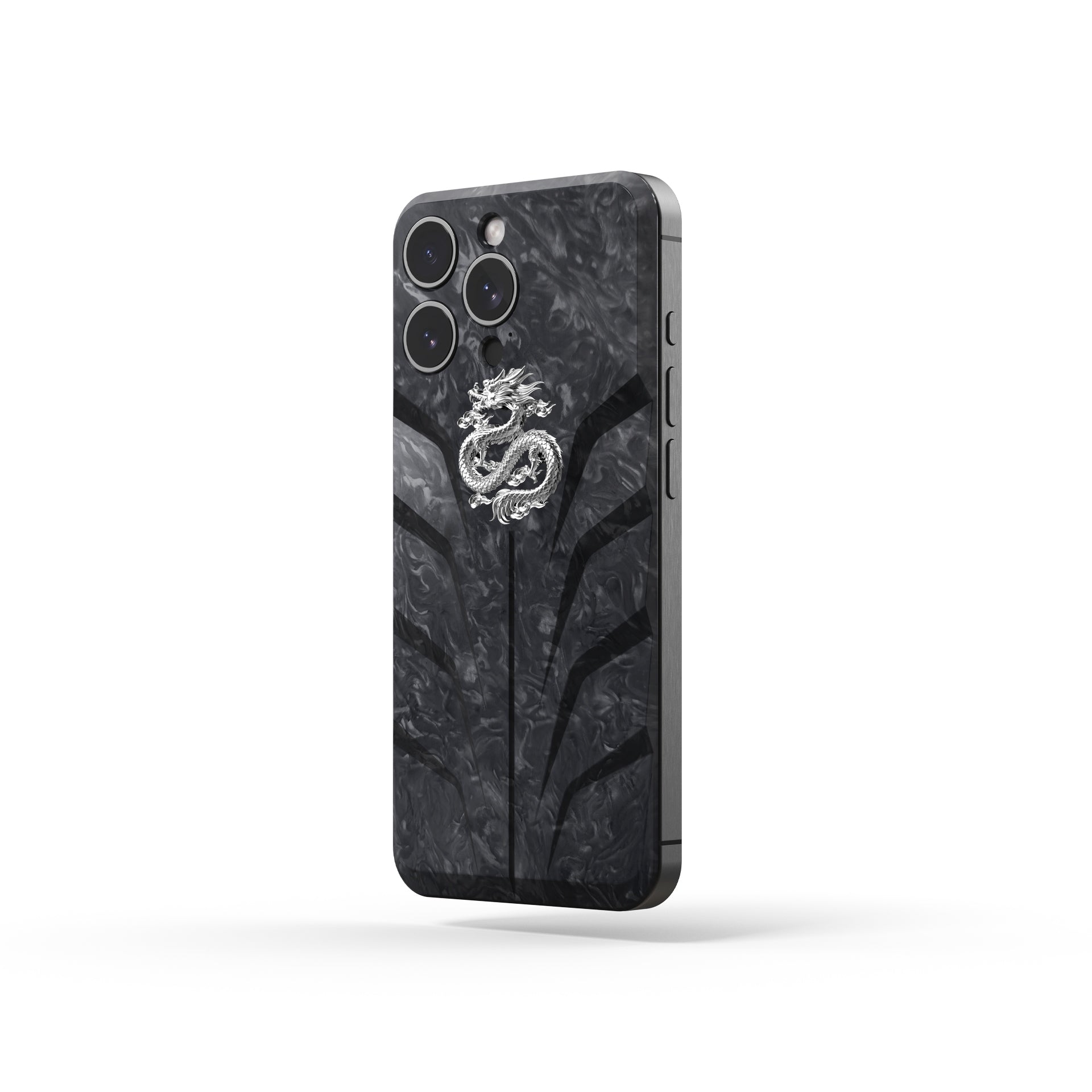 iPhone Case / RSC16 Silver Dragon - Magnetic