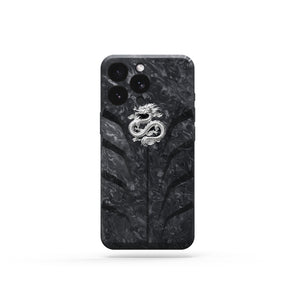 iPhone Case / RSC16 Silver Dragon - Magnetic