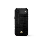 将图片加载到图库查看器，iPhone 17 手机壳 - 鳄鱼压纹标志
