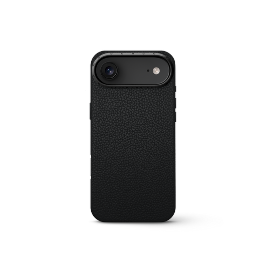 iPhone Case 17 - Full-Grain Leather - Black