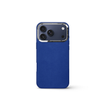 Load image into Gallery viewer, iPhone Case 17 - Alcantara - Midnight Blue
