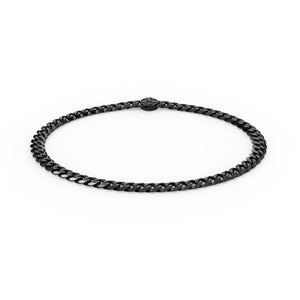 Necklace - Cuban 13 MM - Black