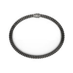 Load image into Gallery viewer, Necklace - Cuban Iced - Black
