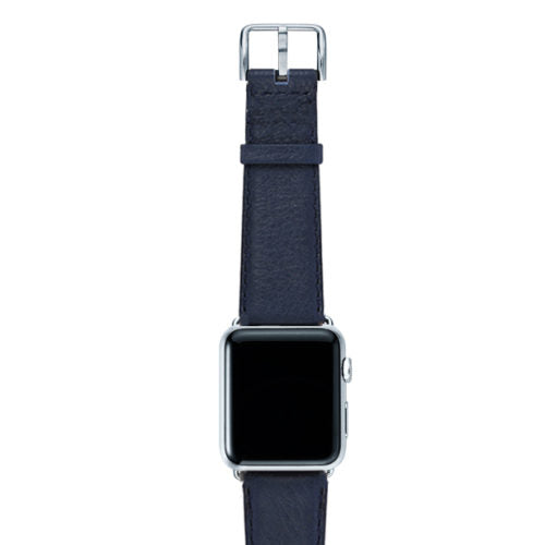 Meridio - Apple Watch 皮革錶帶 - Nappa 系列 - 地中海藍