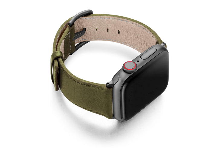 Meridio - Apple Watch Leather Strap - Nappa Collection - Musk