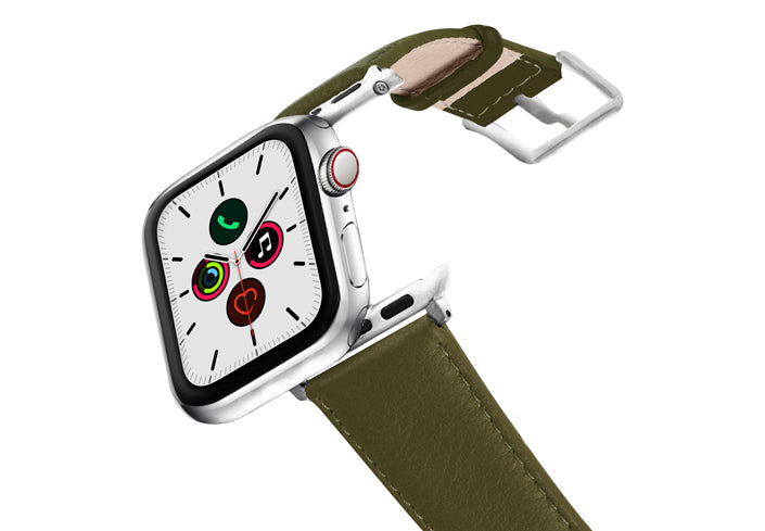 Meridio - Apple Watch Leather Strap - Nappa Collection - Musk