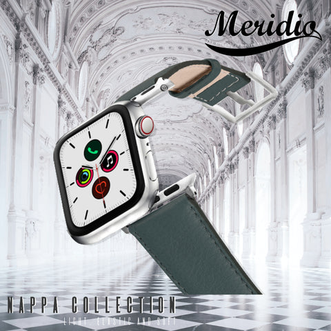 Meridio - Apple Watch Leather Strap - Nappa Collection - Denim