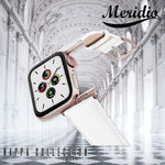 將圖片載入圖庫檢視器 Meridio - Apple Watch 皮革錶帶 - Nappa 系列 - 灰白色
