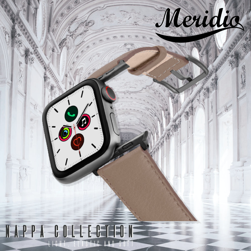 Meridio - Apple Watch 皮革錶帶 - Nappa 系列 - 陶器
