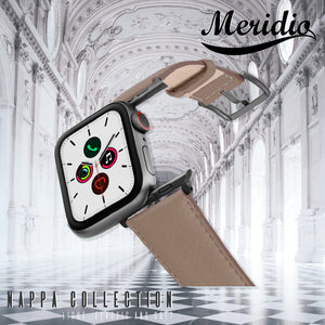 Meridio - Apple Watch Leather Strap - Nappa Collection - Pottery