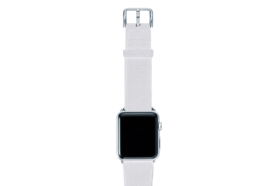 Meridio - Apple Watch Leather Strap - Nappa Collection - Off White – Lux At  Last