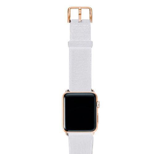 Meridio - Apple Watch Leather Strap - Nappa Collection - Off White