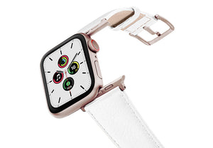 Meridio - Apple Watch Leather Strap - Nappa Collection - Off White