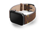 將圖片載入圖庫檢視器 Meridio - Apple Watch 皮革錶帶 - 復古系列 - 舊棕色
